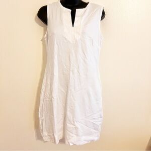 New York & Company White Midi Dress